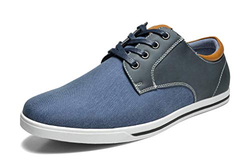 Bruno Marc Men's RIVERA-01 Navy Oxfords Shoes Sneakers - 10.5 M US
