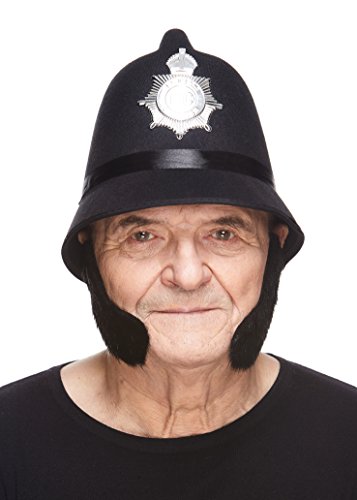 Mustaches Self Adhesive Fake Mutton Chops, Novelty, Sideburns False Facial Hair, Costume Accessory For Adults.black Lustrous Color #TOP1