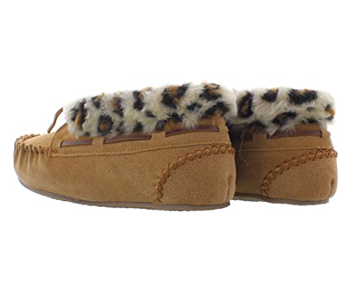 Minnetonka Womens Jacqueline Indoor/Outdoor Slipper (8, Cinnamon, numeric_8)2