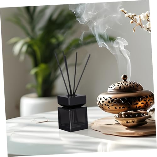 Set Difusor de Aromas en Vidrio 100ml con Tapa Madera miniatura 5