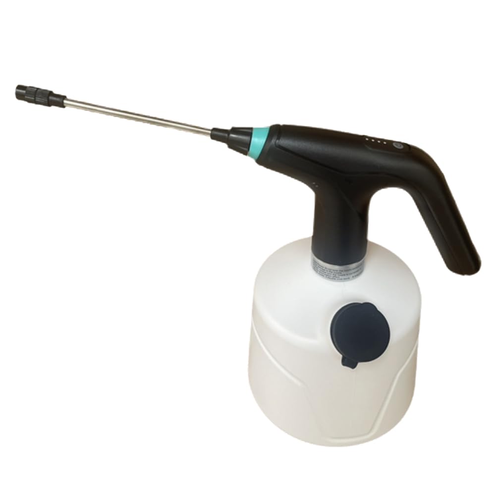 Vjsujehgy 2L Agricultural Electric Sprayer, Household Automatic Watering and Disinfection Sprayer, Electric Watering Pot