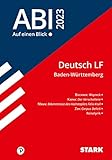 STARK Abi - auf einen Blick! Deutsch Baden-Württemberg 2023