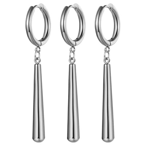 Ya en mundofriki.es: JewelryWe Pendientes Aro Zoro Hombre: Juego de Aretes Plata Colgantes de Personaje de Anime de Acero Inoxidable para Caballero Hipoalergénico Antialérgico 3 Piezas - Para Uso Diario Regalo