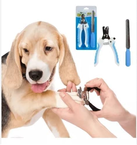 Alicate para Corte de Unhas de Pets - Cabo Azul.