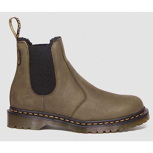 Image of Dr. Martens, 2976 Leather Chelsea Boot for Men and Women, Cherry Red Smooth, 14 US Women /13 US Men