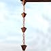 Monarch Rain Chains 10007 Pure Copper Heavy Duty Heirloom Rain Chain