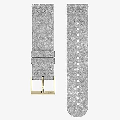 SUUNTO 20 URB 4 Microfiber bracelet montre connectée gris or taille S 20mm interchangeable