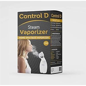 Control D Steamer Home Spa Face White Vaporizer