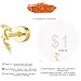 BSGRL Flat Back Earrings - 14K Gold Plated Tiny Hammerhead Sharks Flat Back Sphyrnidae Flatback Stud Earrings for Women Helix Jewelry