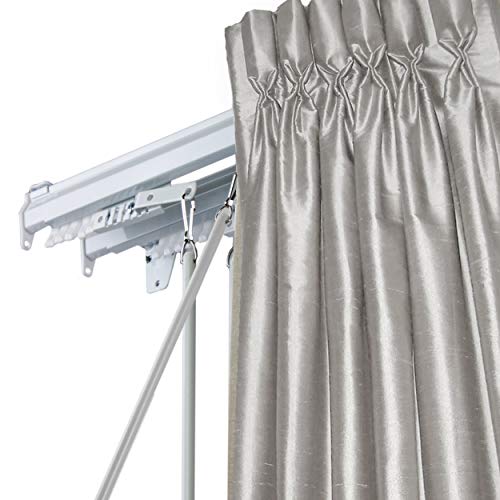 A&F Rod Décor Baton Draw Double White Traverse