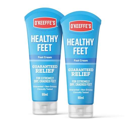 O'Keeffe's Healthy Feet - Crema para pies (80 ml, 2 unidades)