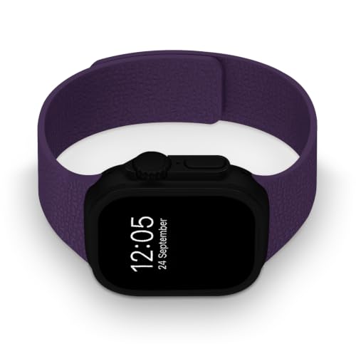 Image of GRIPP Pebble New Edition Premium Silicone Magnetic Watch Strap for 44mm /45mm /46mm /49mm, Watch Series 11 /10 /9 /8 /7 /6 /5 /4, SE 3 /2 /1, Ultra 3 /2 /1, Lightweight, Adjustable (Watch Not Included)