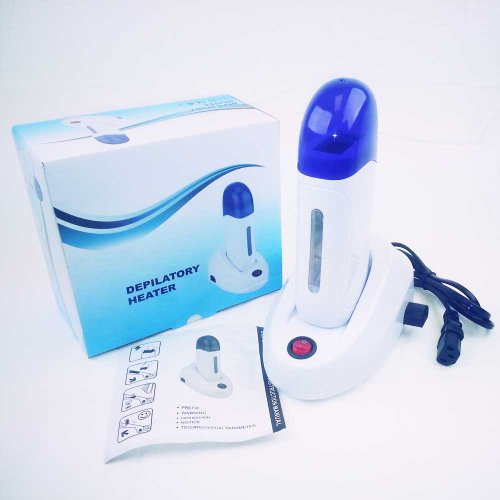 Huini Electric Depilatory Roll on Wax Heater Hot Cartridge Warmer Hair Removal Smooth