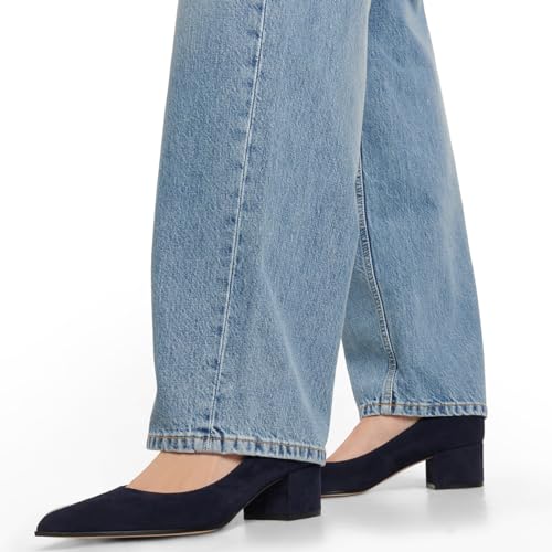 SHODENSE Women Classic Chunky Block Heel Suede Pumps Shoes Pointed Closed Toe Dress Sandals Slip On 2" Low Thick Heels Work Shoes Office Ladies Formal Comfort Wedding Party Basic Pumps 4-11 M US2