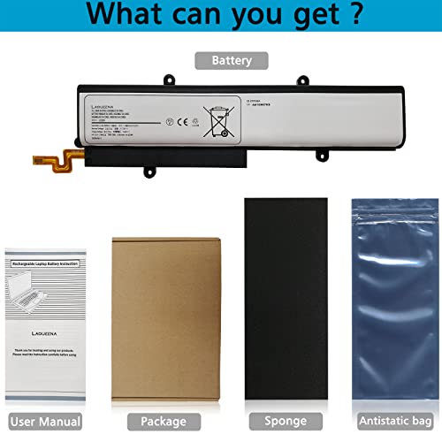 Laqueena Eb-Bt670Aba Laptop Battery Compatible With Samsung Galaxy View 18.4" Sm-T670 Series Notebook Eb-Bt670Abe Aa2Ga26Bs Aa2Gc05Bs Aa2Gb07Bs Aa2Gb07B Aa1G907Ks Aa1Ga02Bs Aa2Gc16Bs Aa2Gb23Bs #TOP2