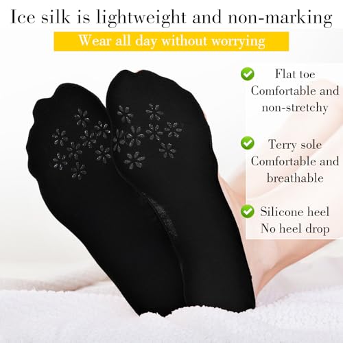 6 Pairs of No-Show Socks for Flats, Anti-Slip, Invisible Socks for Women, Non-Slip, Sock for Flats, Ultra-Low And Ultra-Thin Cotton Sock, Invisible Liners4