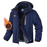 Men's Ski Snow Jacket Winter Coat Warm Waterproof Windbreaker Mountain...