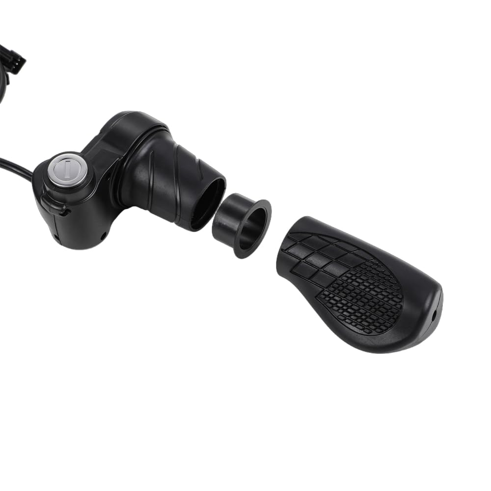 Acceleratore Torsione Bici Elettrica Acceleratore Manubrio Della Bici Elettrica Pneumatici Larghi Cavo per Ridstar Q20 Ebike Nero