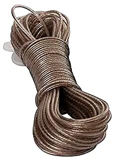 Rope PVC Coated Steel Anti-Rust Wire Rope for Clothes Drying Outside Balcony Home Terrace Home Garden (Assorted Colour, 20 Meter)