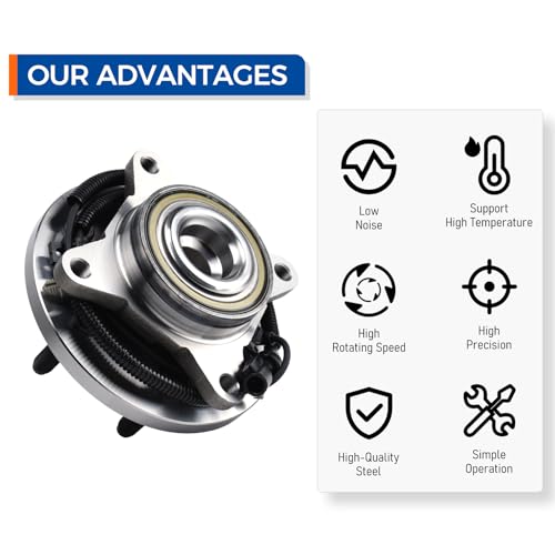 PAROD 515117 Front RWD Wheel Hub & Bearing Assembly fit for 2009-2010 Ford F-150, w/ABS 6 Studs by PAROD - Image 6