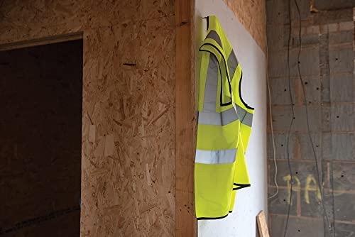 Silverline 633674 Hi-Vis Waistcoat Class 2 L 108-116cm (42-46") (Pack of 2), Multicoloured - Image 3