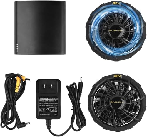 【2025 30V暴風】ファン バッテリー セット ファン付きベスト対応 Amazon.co.jp: 【2025年新登場 40V/35V/30V超高出力】 ファン