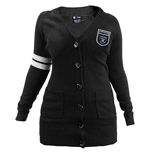 Photo 1 of Littlearth Womens Varsity Cardigan - Button Up Cardigan, SM/MD Black