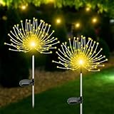 🌞【Large application】: Nos lampes solaires de jardin peuvent être utilisées dans les jardins, les cours, les balcons, les piscines, les décorations, nos lampes solaires de chemin sont également des cadeaux parfaits pour les amis et la famille.