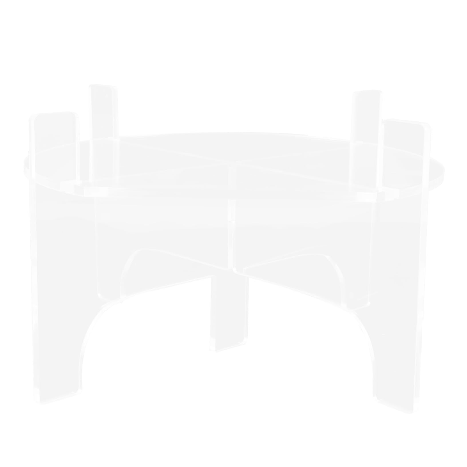 PRETYZOOM Acrylic Juice Dispenser Base for Parties Drink Dispensers Stand Cooler Versatile