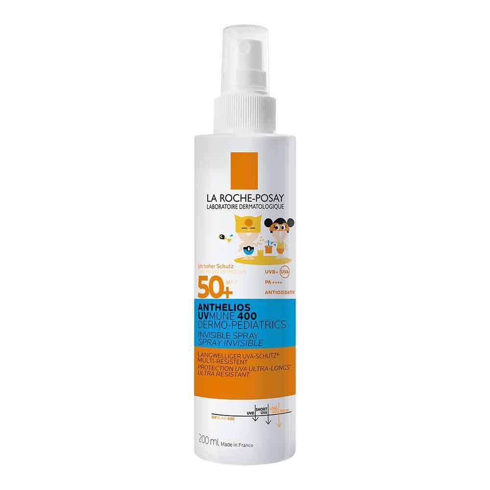 LA ROCHE-POSAY ANTHELIOS UVMUNE400 DERMO-PEDIATRICS INVISIBLE SPRAY SPF50+ 200ML