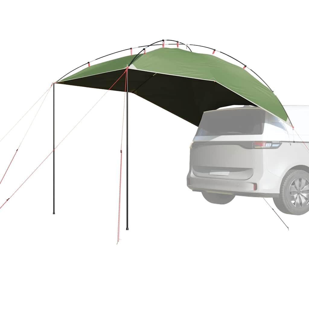 Tenda per auto in poliestere impermeabile grigio arancione