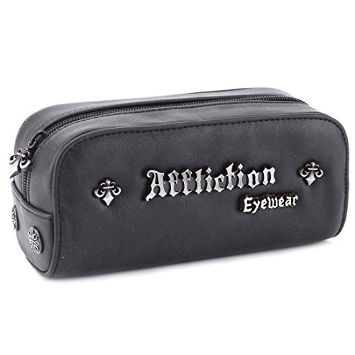 Affliction Sunglasses, Talon Black/Silver4