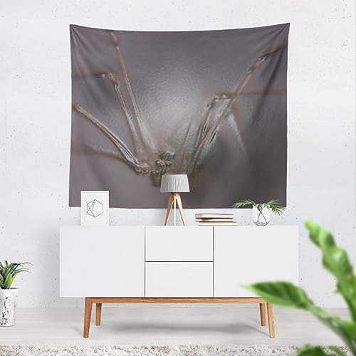 Tapisserie Murale Papier Peint Tenture De Salle Araignée Tapisserie Autocollante Murale Salle De Bain Tenture Murale Hiver Décoration Murale Tissu Imprimé...