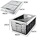 Stimo 3x Klappbox 45L faltbare Transportbox 54x40x26cm klappbar und stapelbar Einkaufskiste bis 20kg