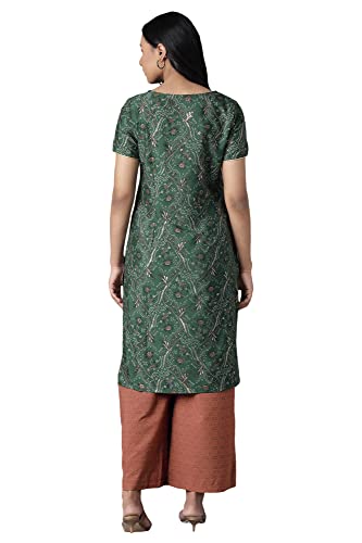 Image of Aurelia Women Polyester Kurta & Palazzo