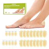Bukihome Cerotti idrocolloidali in gel(25 pezzi)-Cerotti impermeabili per vesciche su piedi, dita dei piedi e delle mani-Prevenzione delle vesciche in gel per viaggi, escursioni,Variety Pack