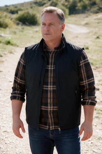 Image of Men's Lightweight Outerwear Vest Softshell Sleeveless Jacket