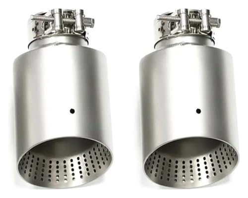 Boquilla de escape mate de 101mm para VW GTI MK7 puntas de acero inoxidable