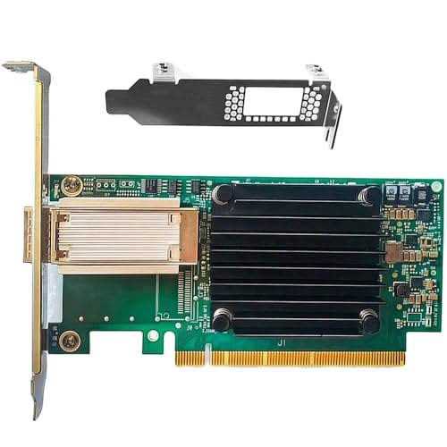Tarjeta de red 100 GbE contra la latencia en servidores virtuales MCX455A-ECAT PCIe