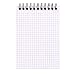 Rhodia Wirebound Notepad, A6, Square ruling - Black