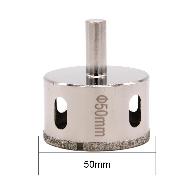 50mm Coated Glass Hole Saw Drill Bits for Tile Marble