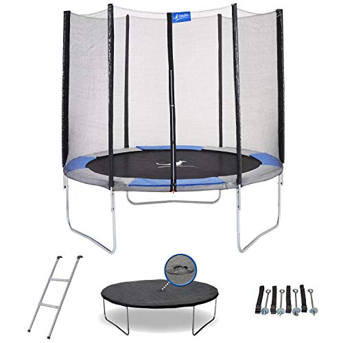 Kangui - Trampoline Rond Ø250cm avec Filet, échelle,...