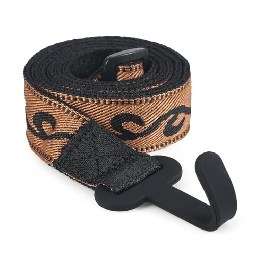 Image of CLOUDMUSIC Ukulele Strap Clip On No Drill J Hook For Soprano Concert Tenor Baritone(SH97)
