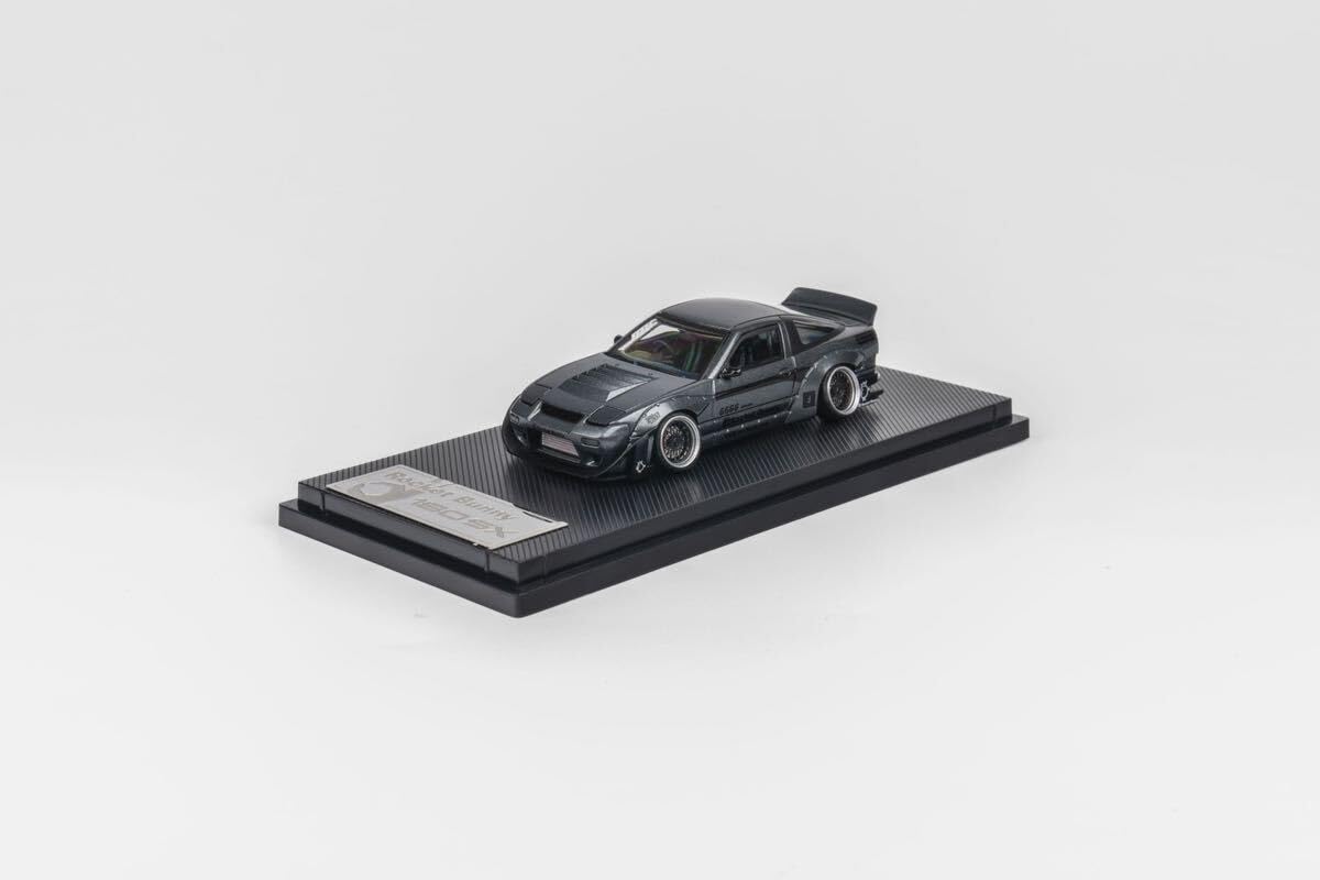 Micro Turbo 1/64 日産 180SX タイプX ブラック Amazon | 1/64 Micro Turbo Nissan 日産 180SX タイプX rocket bunny