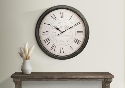 30 " Transitional Brown Roman Wall Clock product