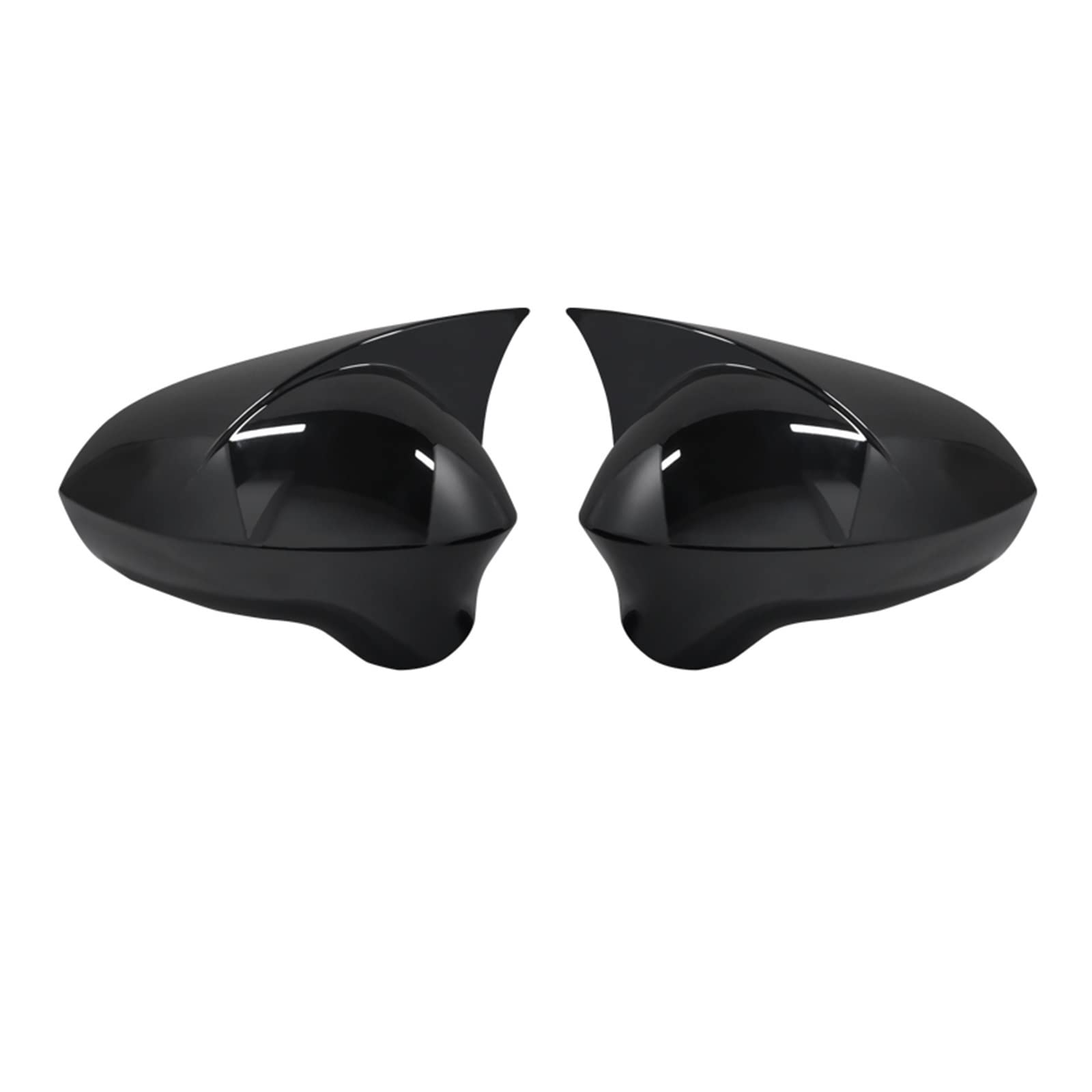 Capuchons de rétroviseur noir finition premium Seat Exeo Leon - 4