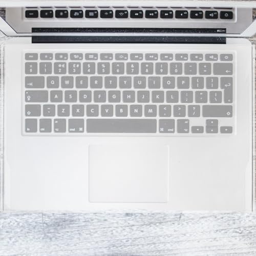 Protector de teclado para laptop 17.3 pulgadas acrílico transparente miniatura 7