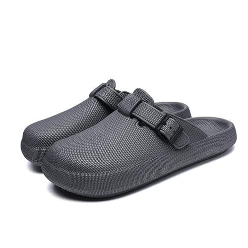 EVA beach sandals, outdoor sandals for men and women, with lightweight cushioning and cloud-like soles, available in three colors.