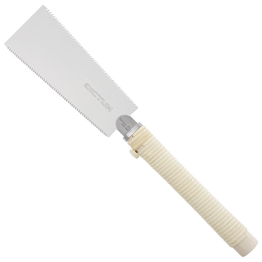 DICTUM Japansäge Ryoba Compact 180 mm – Original Zugsäge für Möbelholz & trockenes Holz