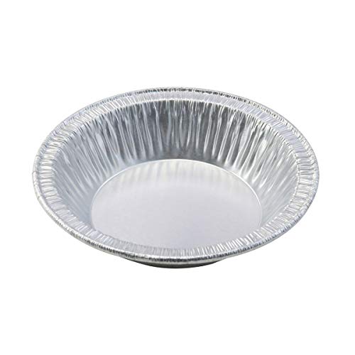 KitchenDance Disposable Aluminum Deep Tart Pan - 4 1/4 Inches Round Aluminum Foil Pans for Fruit Tarts, Individual Desserts - Baking Pan Perfect for Baking, Cooking, Preparing Food - 425, 50 Count